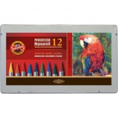 карандаши аква. PROGRESSO 12цв. м/к. 8782/12 K-I-N