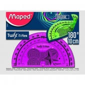 Транспортир  MAPED "TWIST N FLEX " 180 гр.у/блистер