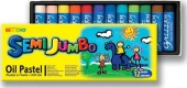 пастель масляная "Artists" 12цв. MOPSJ12Y Jumbo