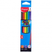 Карандаши цв "ColorPeps" 6цв. к/к.MAPED