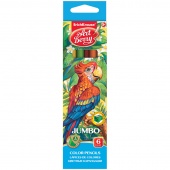 Карандаши цв.ErKr"ArtBerry" Jumbo трехгранные утолщенные 6цв.