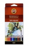 карандаши аква. Mondeluz 24цв. к/к. 3718/24 K-I-N
