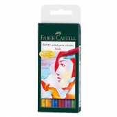 набор капиллярных ручек Pitt Artist Pen Brush Basic FC 167103